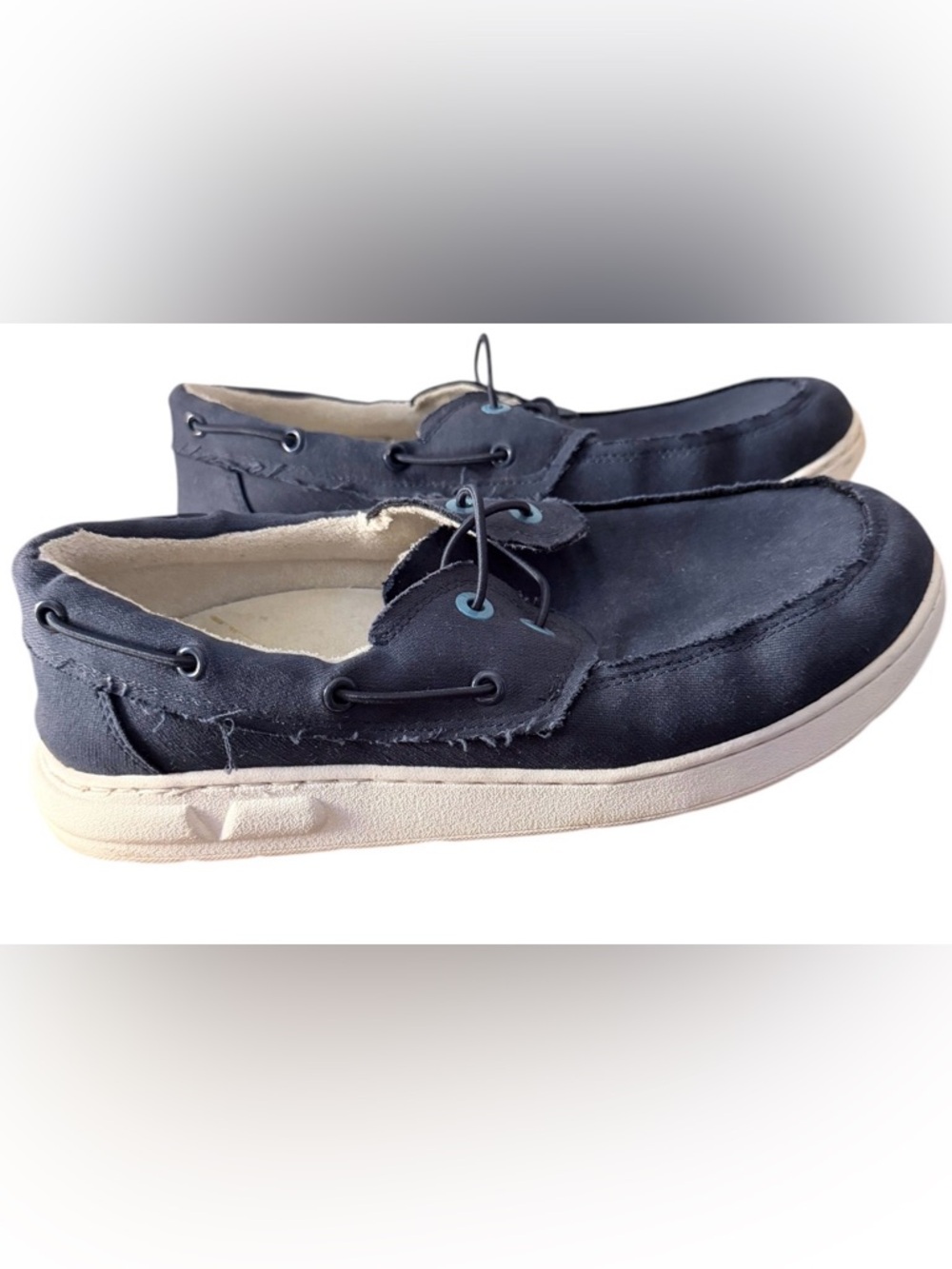 Vionic Beach Mens Navy Blue Skipper Slip On Casual Comfort Shoes Size 10